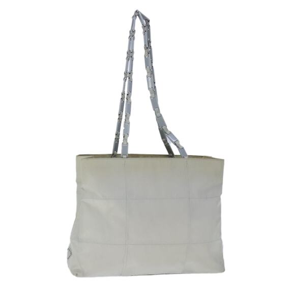PRADA Shoulder Bag Nylon Gray - Picture 1 of 12